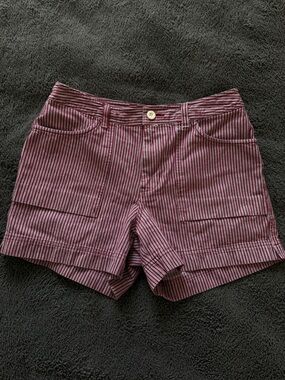 Vintage Lee Micro Striped Women's Cotton Shorts